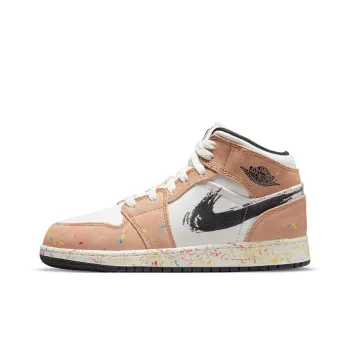 Jordan 1 Mid SE Brushstroke GS
