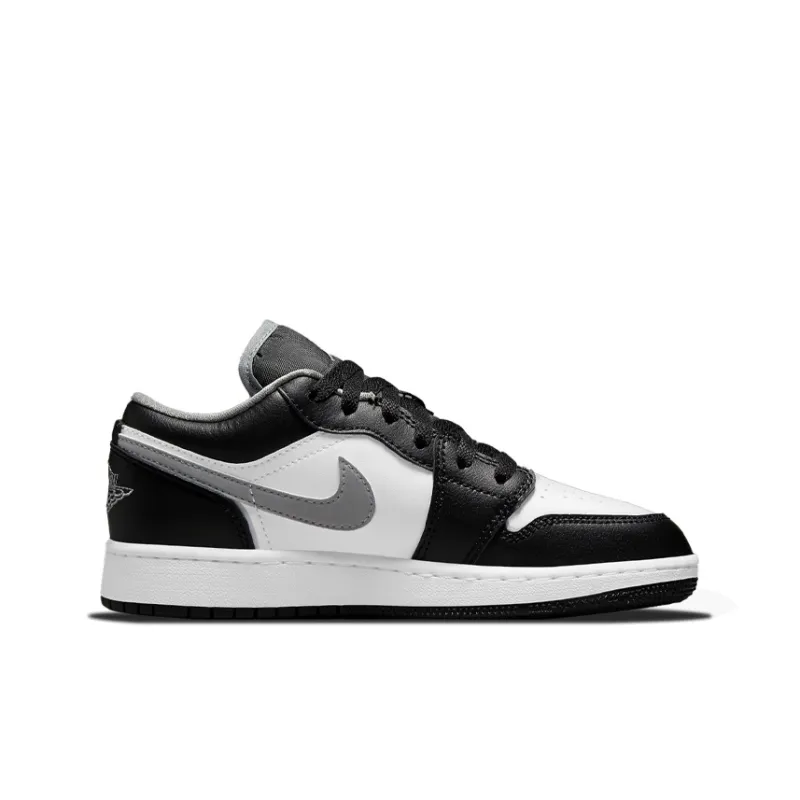 Jordan Kids Air Jordan 1 Low 'Black/Grey/White' Sneakers-1