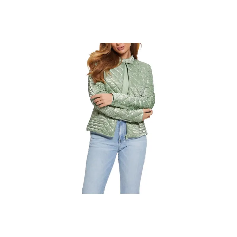 GUESS Jackets Coats Women's Green-2
