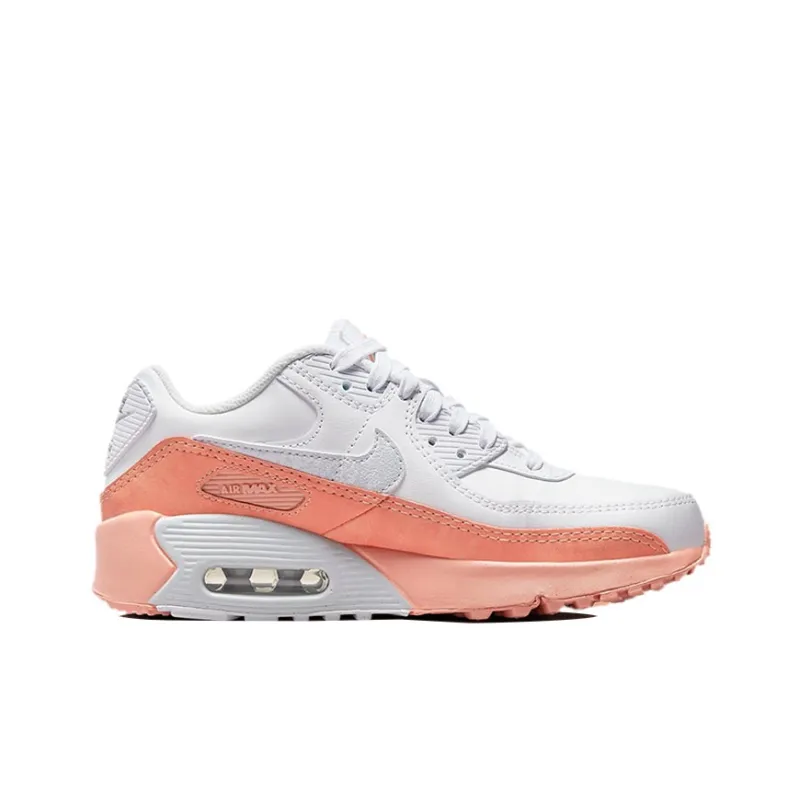 Nike Air Max 90 Leather Rainbow Salmon GS-1