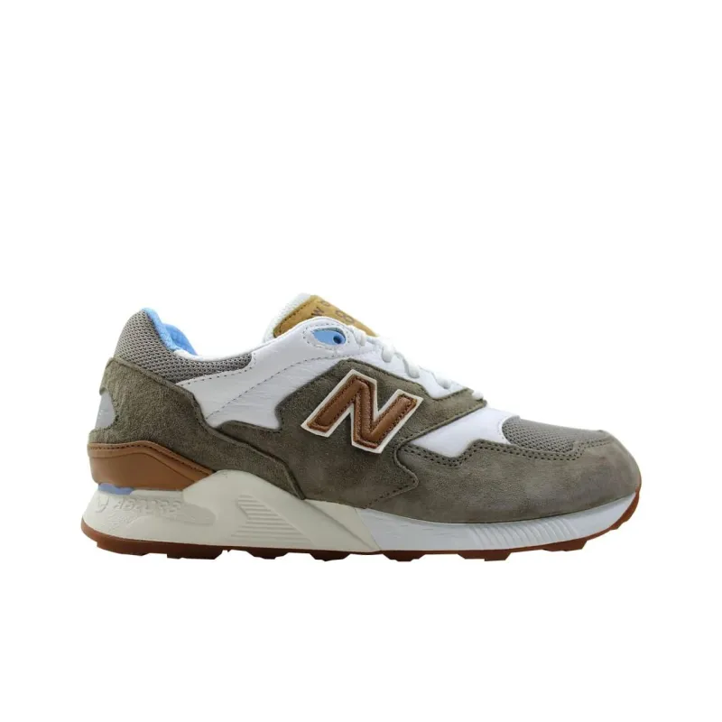 New Balance 878 90s Running Grey Brown-1