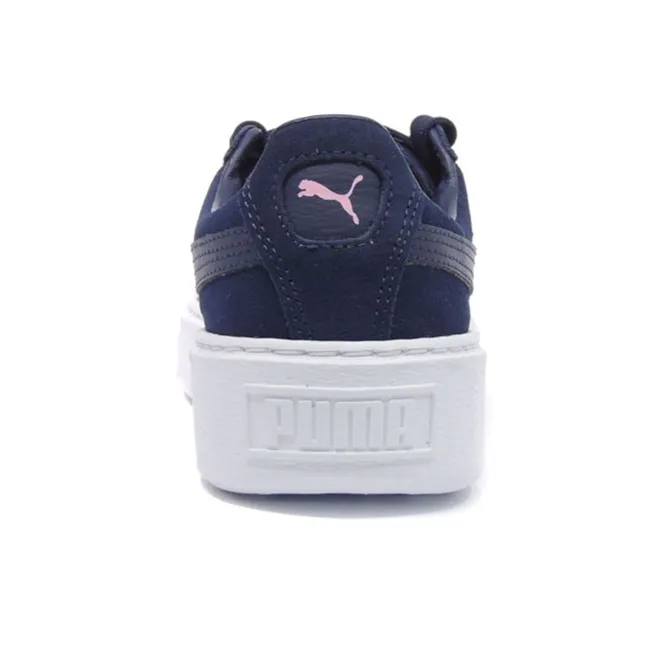 Puma Suede Platform Jr 'Peacoat'-3