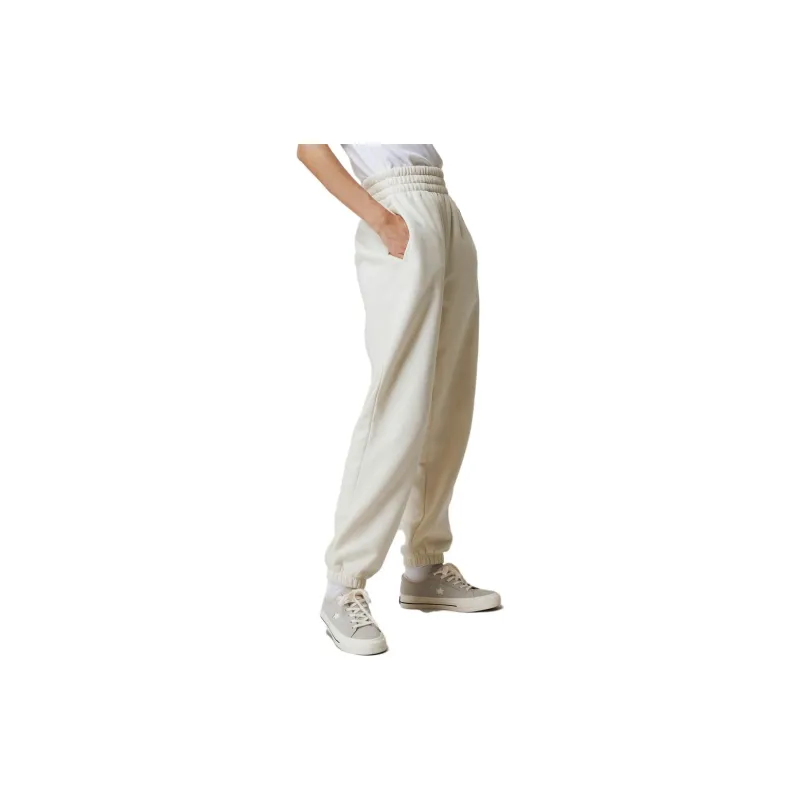GAP Knitted Sweatpants Women's Light Beige-1