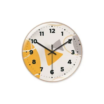 WEESHI Sweeping Seconds Movement Minimalist Style Wall Clock Unisex