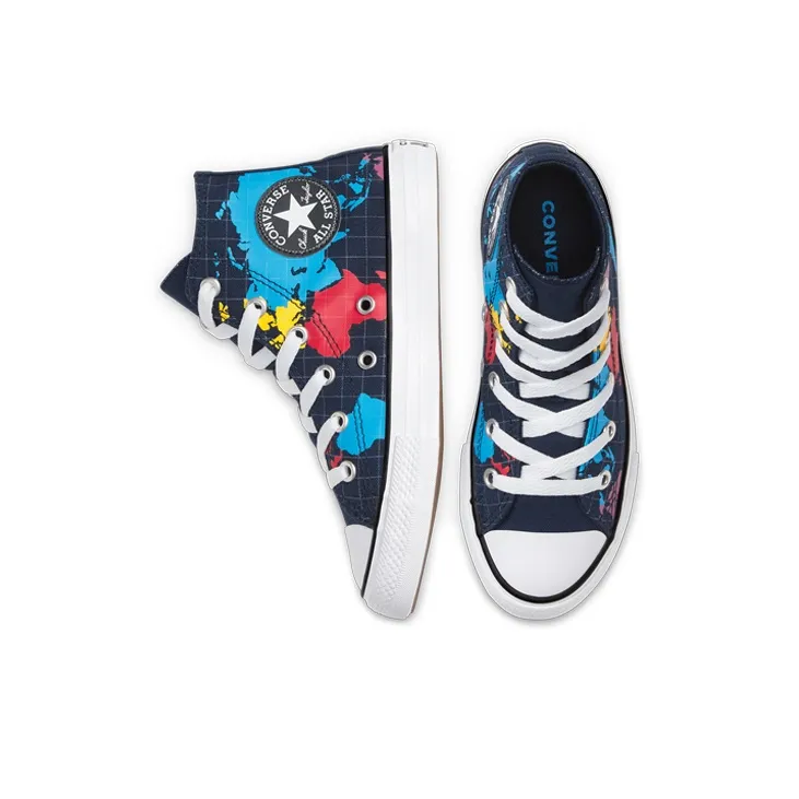 Converse Chuck Taylor All Star High GS 'Geography Class'-3