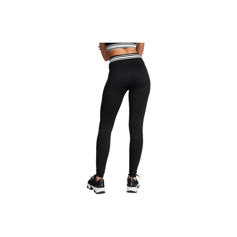 Victoria's Secret PINK PINK FLIP IT SEAMLESS FOLDOVER LEGGINGS /PB Leggings Women's Pure Black-2