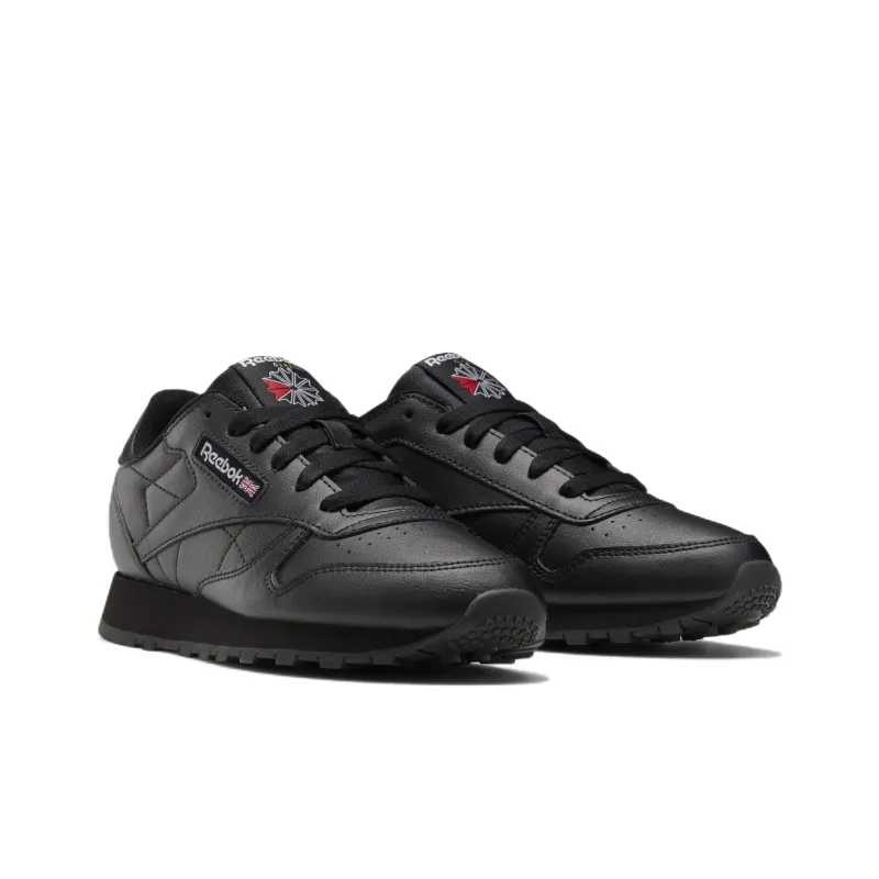 Reebok Reebok Classic  Classic Leather Big Kid 'Triple Black'-2