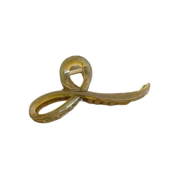 Water Jade Acrylic Hair Clips Women's