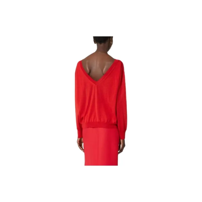 Valentino Sweaters Women's Red-2