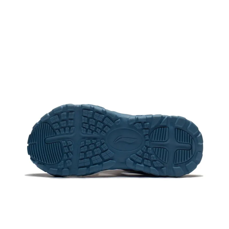 LiNing Trekking Sports Sandals Purple Blue Teenagers-5