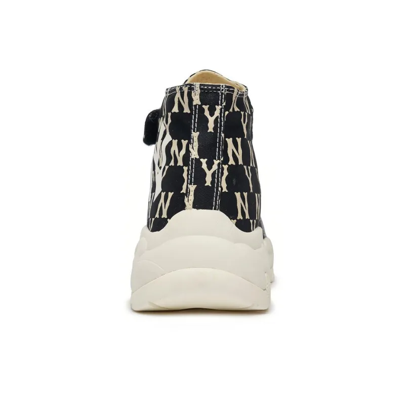 MLB Chunky High Top Chunky Sneakers Black Kids'-4