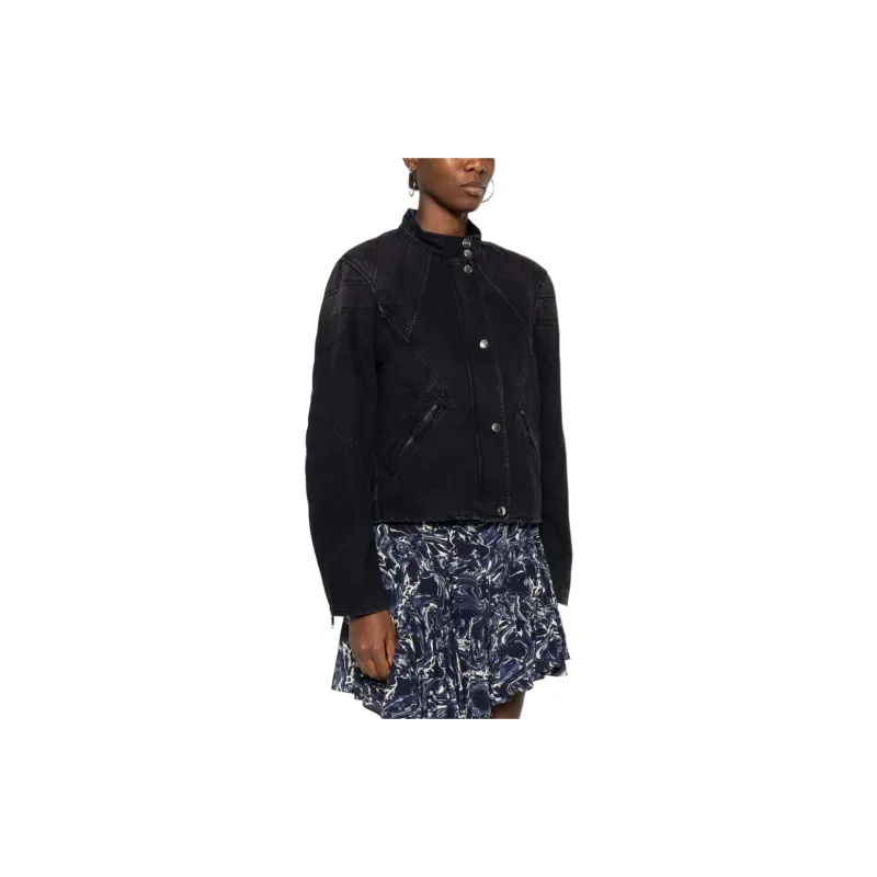 ISABEL MARANT Denim Jacket Women's Black-3