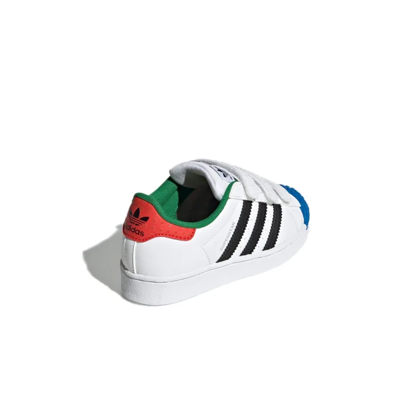 Adidas Superstar LEGO Cloud White Core Black Cloud White PS-3