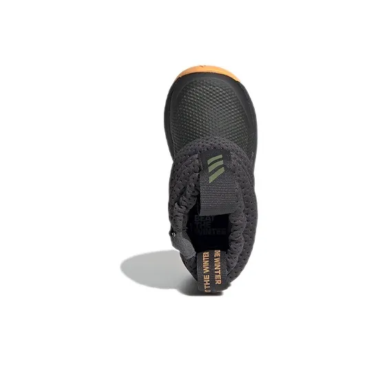 Adidas Rapida Snow Slip-Resistant High-Top Toddler Shoes Carbon Black Infant And Toddler-4