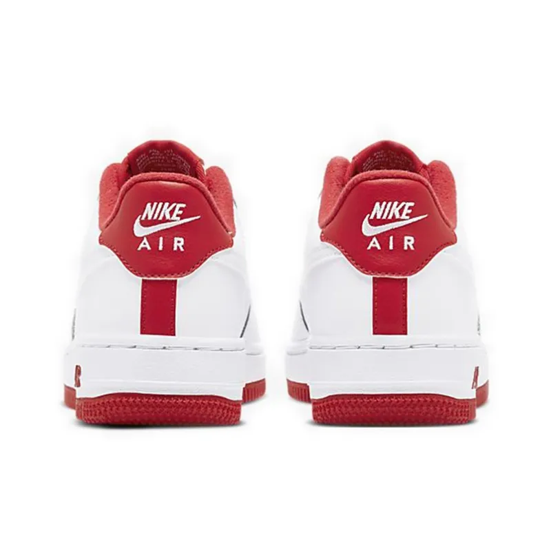 Nike Air Force 1 White University Red GS-3