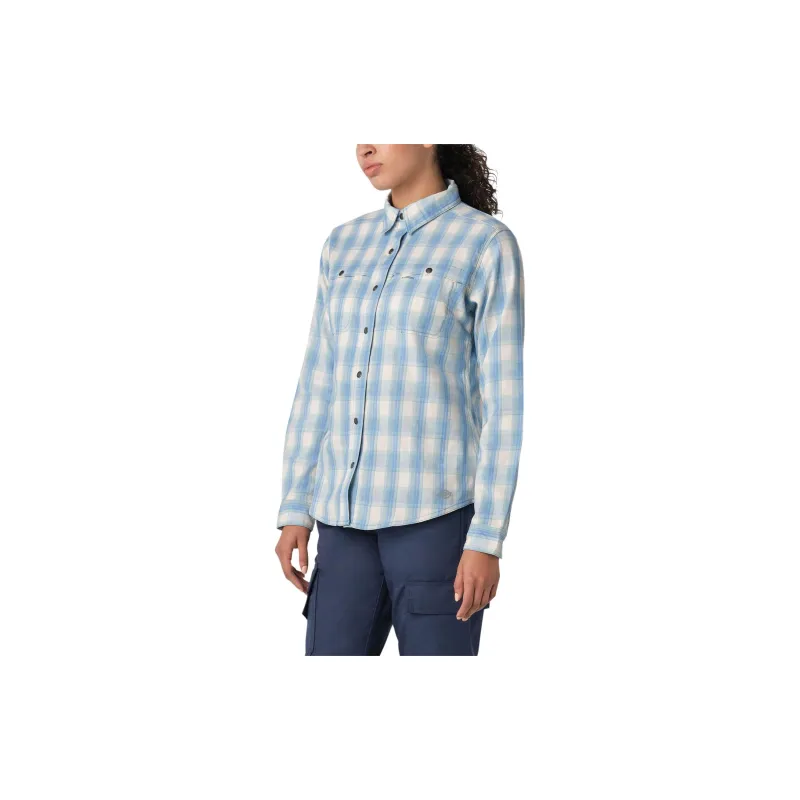 Dickies Shirts Women's Light Blue-3