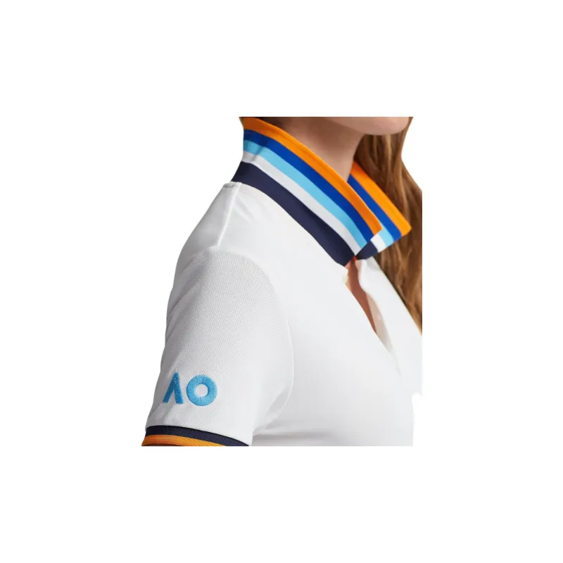 Polo Ralph Lauren Australia Tennis Open Commemoration Capsule Collection SS24 Polo Shirt Women's White-4