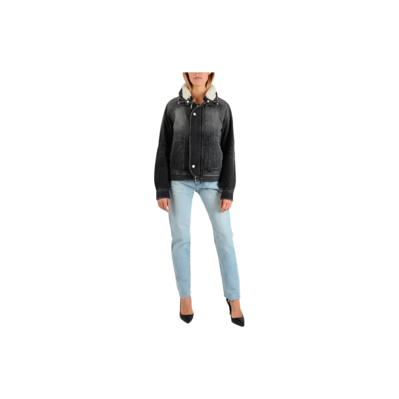 SAINT LAURENT Jackets Women's Black-1