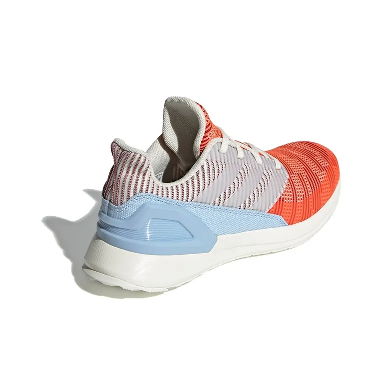 Adidas Rapidarun Breathable Low-Top Kids' Running Shoes Orange Teenagers-2