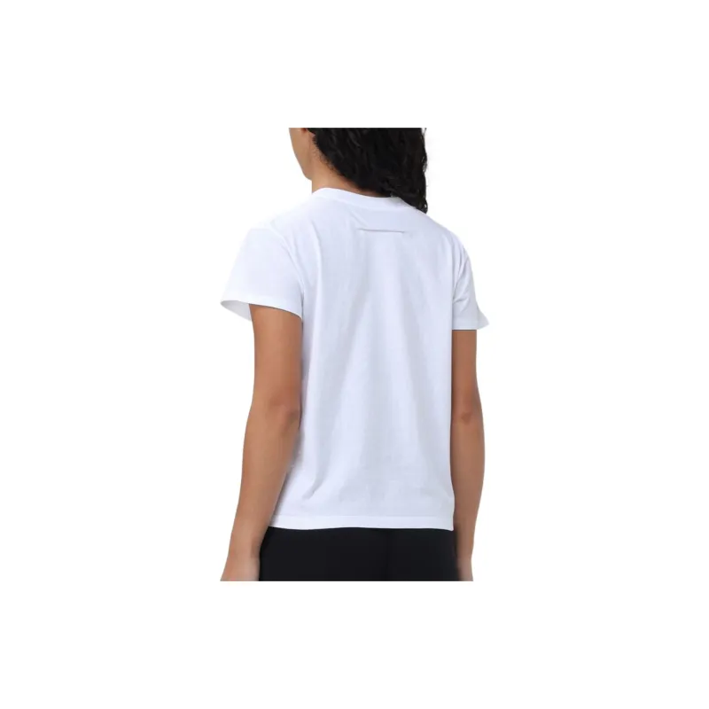 MM6 Maison Margiela Logo Patch Crewneck T Shirt-2