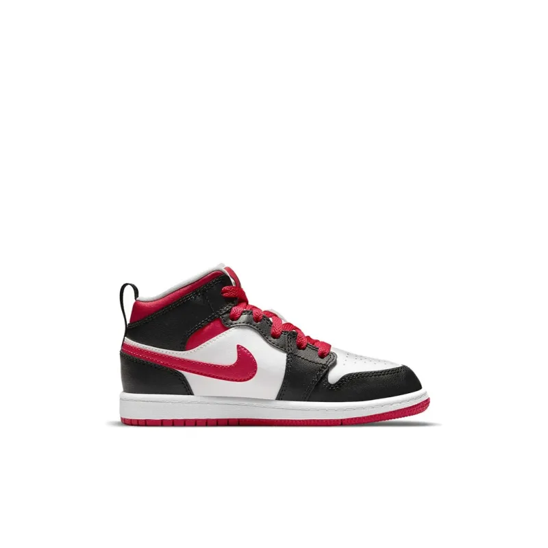 Jordan 1 Mid PS White Very Berry-1
