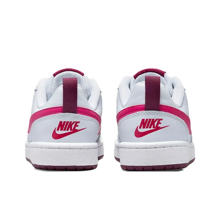 Nike Court Borough Low 2 'Pure Platinum Pink Prime' GS-4
