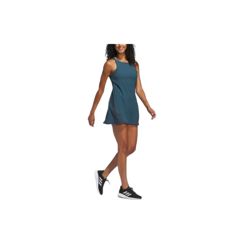 Adidas Run Icons 3-Stripes Summer Dress Slip Dresses Women's Cyan-2