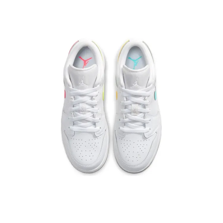 Jordan 1 Low White Neon GS-2
