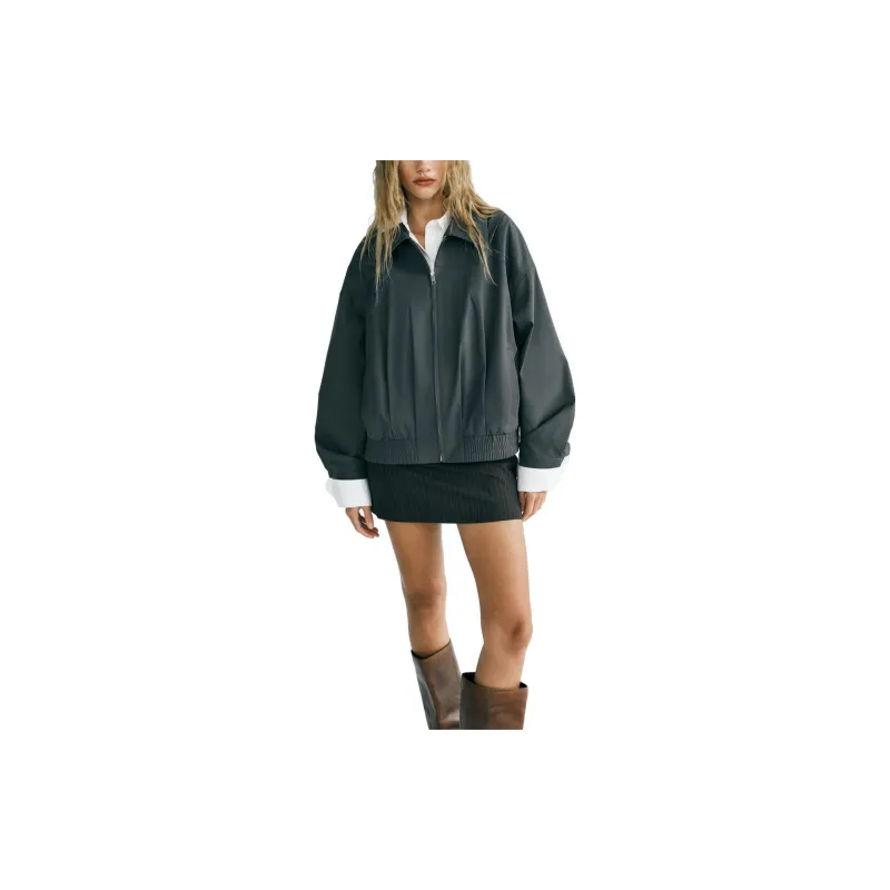 ZARA Jackets Women's Gray-2
