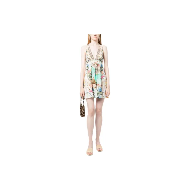 CAMILLA Amalfi Lullaby Silk Minidress-1