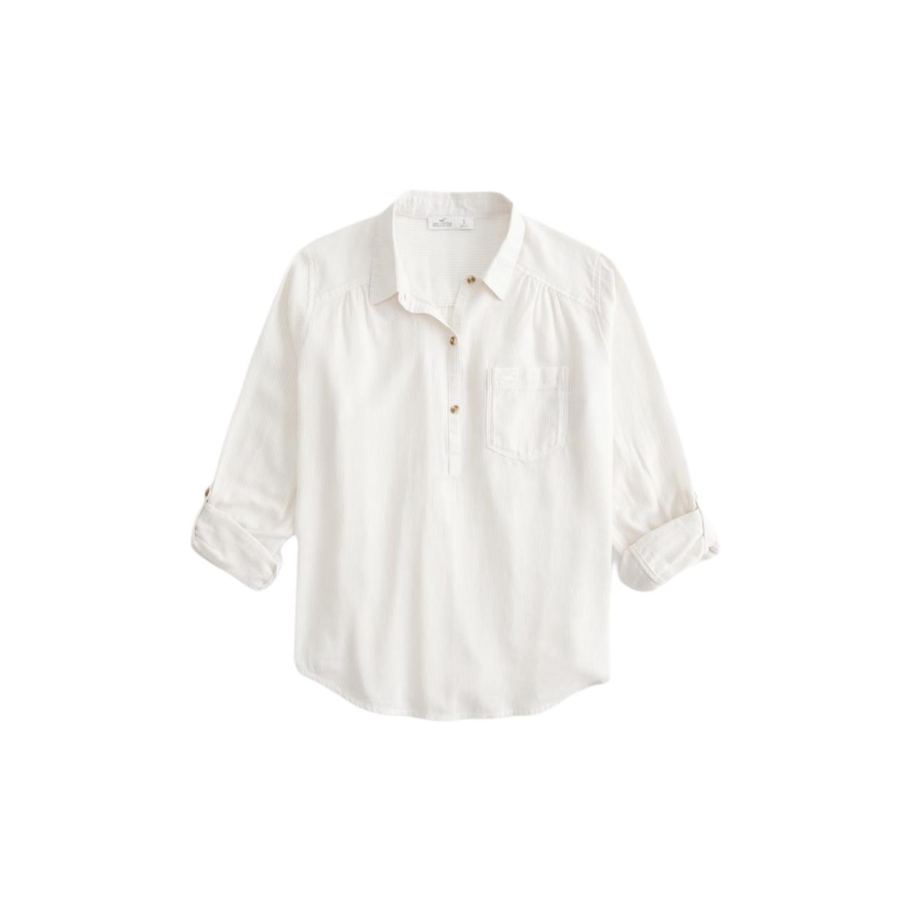 hollister white shirt womens POIZON