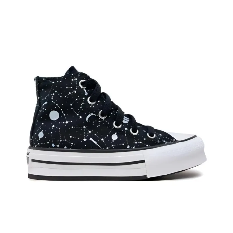 Converse Chuck Taylor All Star EVA Platform High GS 'Constellations'-1