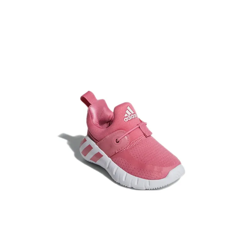 Adidas Rapidazen I Abrasion Resistant Breathable Low Top Toddler Shoes Rose Red Infant And Toddler-2
