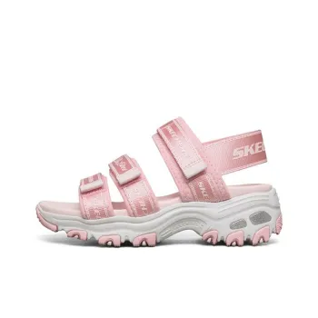 Skechers D'LITES Series Children's Sandals Pink Teenagers