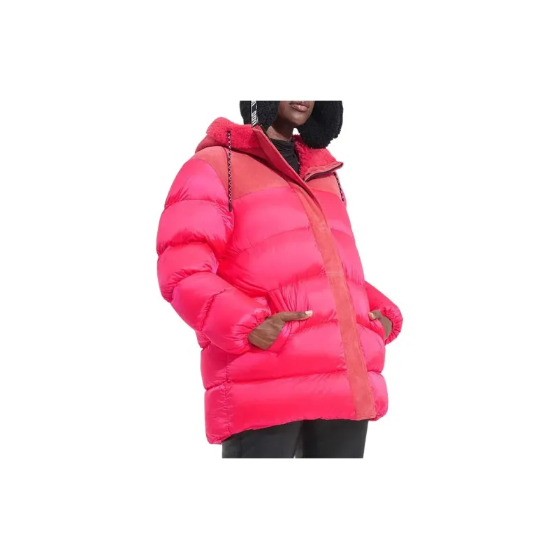 UGG FW24 Down Jacket Women's Soft Light Pink-2