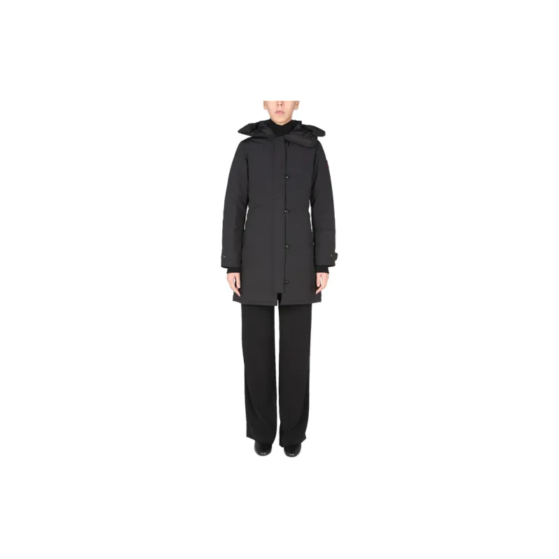 Canada Goose Lorette Series Down Jacket Women's Black-3