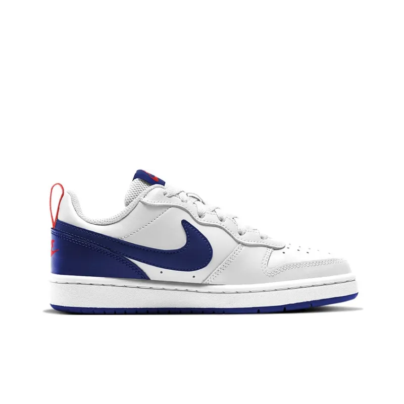 Nike Court Borough Low 2 White Deep Royal GS-1