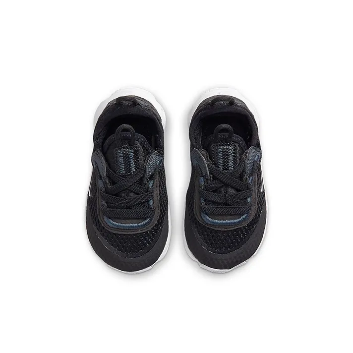 Nike React Live Slip Resistant Cushioning Abrasion Resistant Low Top Toddler Shoes Black Infant And Toddler-3