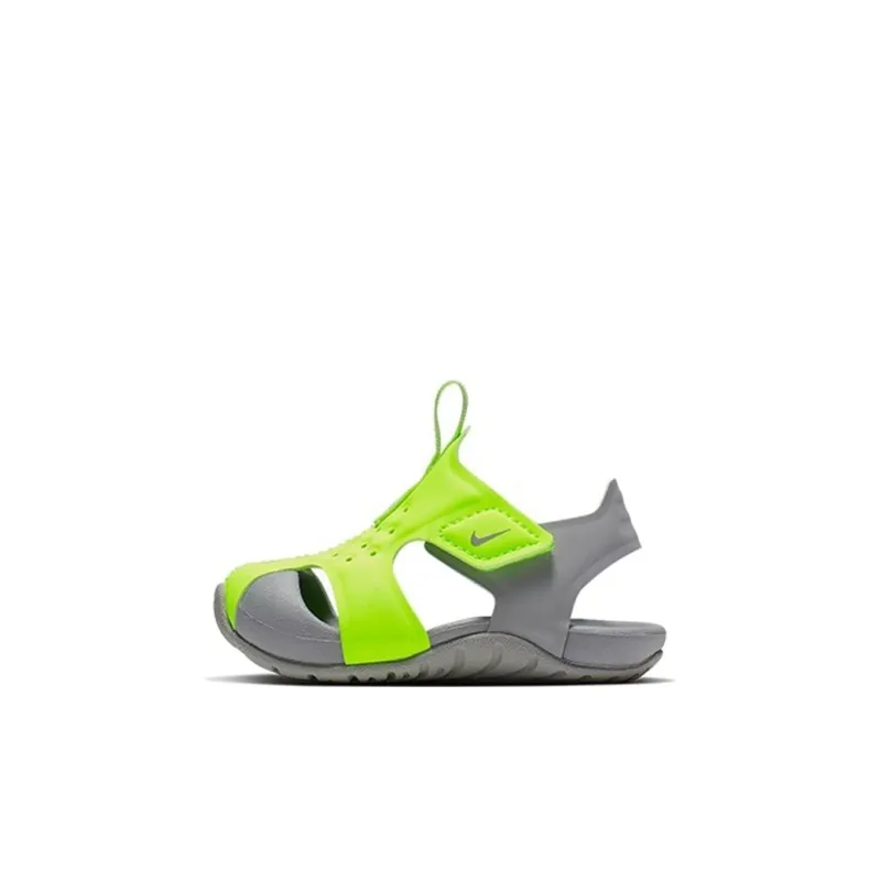 Nike Sunray Protect 2 Low Top Toddler Shoes Green Gray Infant And Toddler-0