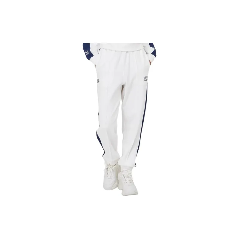 MLB New York Yankees Casual Pants Women's Ivory-2