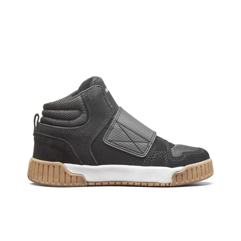 Skechers Adapters High-Top Kids' Skateboarding Shoes Black Teenagers-1