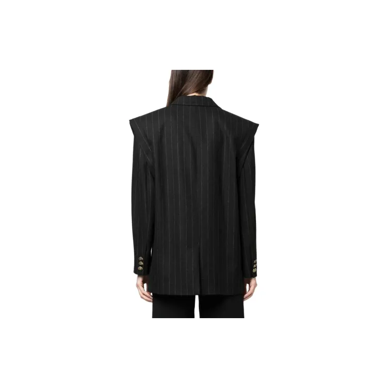VERSACE JEANS COUTURE Double-breasted Notched-lapels Blazer-2