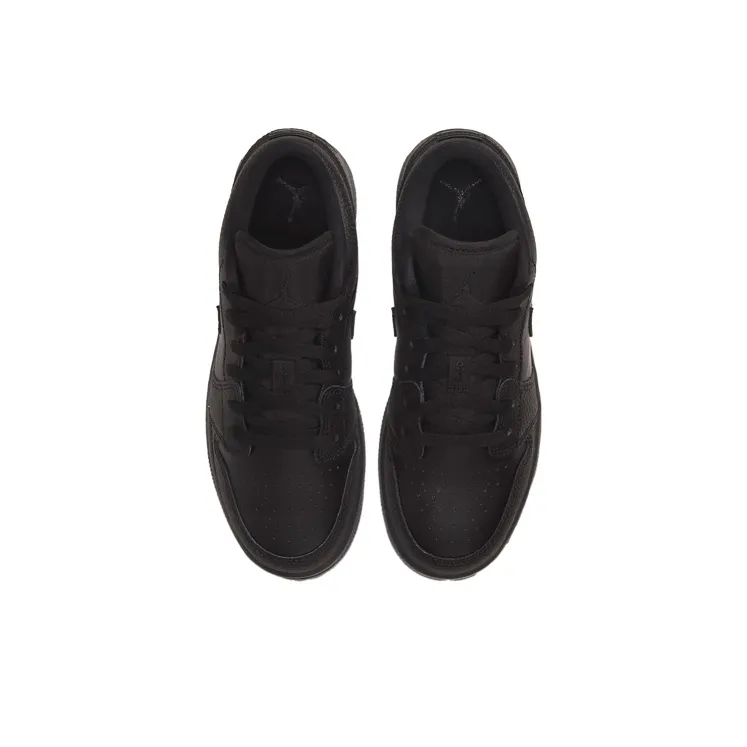 Jordan 1 Low GS Triple Black 2020-3