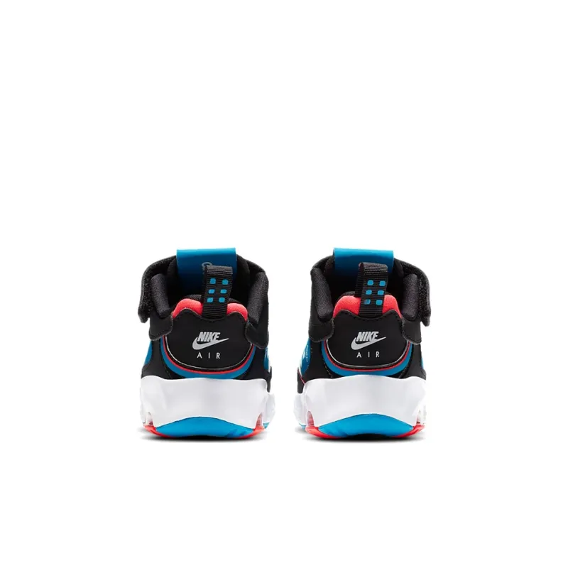 Jordan Maxin 200 Game Time Wear-resistant And Lightweight Low-Top Toddler Shoes Black Blue Infant And Toddler-4