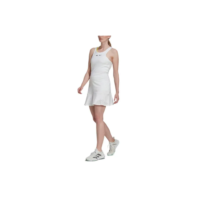 Adidas Sleeveless Dress Women's White-2