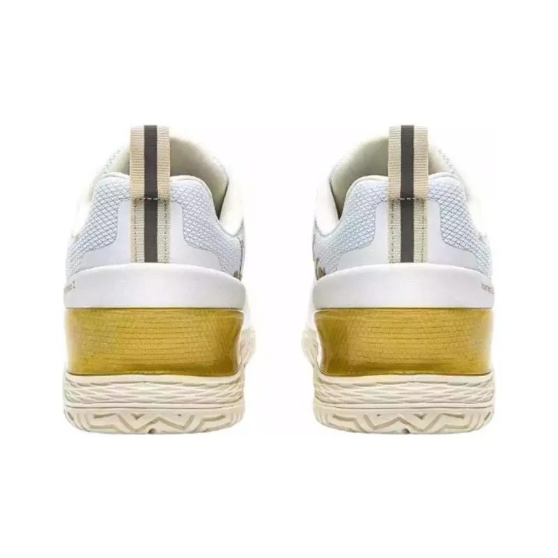 diadora Women's Blushield Torneo 2 AG 'White Gold'-3