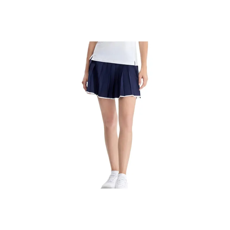 FILA Casual Short Skirts Women's RD Royal Blue-2