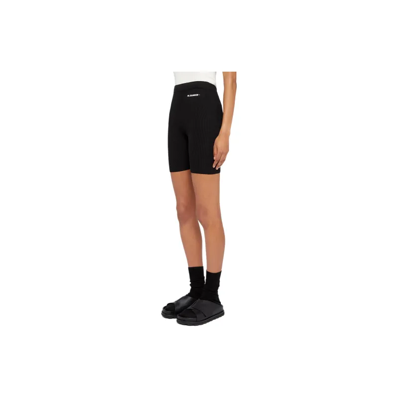 JIL SANDER Logo Print Compression Shorts-5