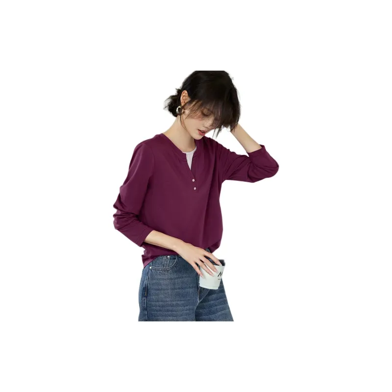 XWI T Shirt Women's Grape Purple-1