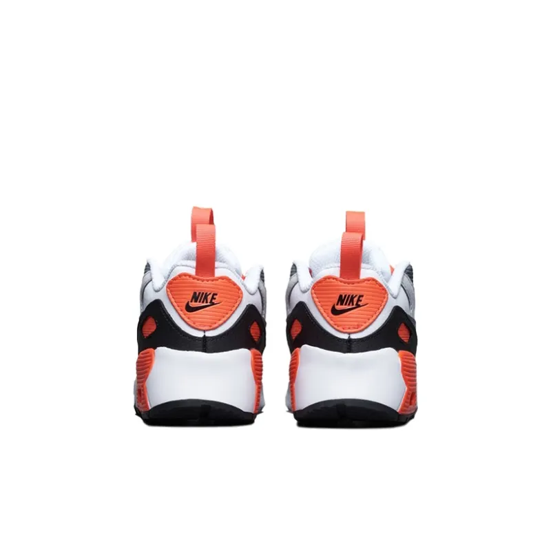 Nike Air Max 90 Toggle Mid Top Toddler Shoes Gray White Orange Infant And Toddler-4